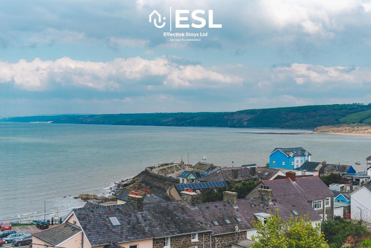 Beautiful En Suite 5 Bedroom Home With Sea Views New Quay  Exterior photo